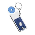 Obesek za ključe s kovancem in LED lučko