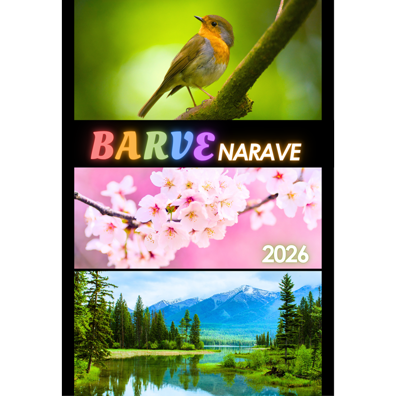 K202003-1 Koledar Barve narave 2026 - slika 1